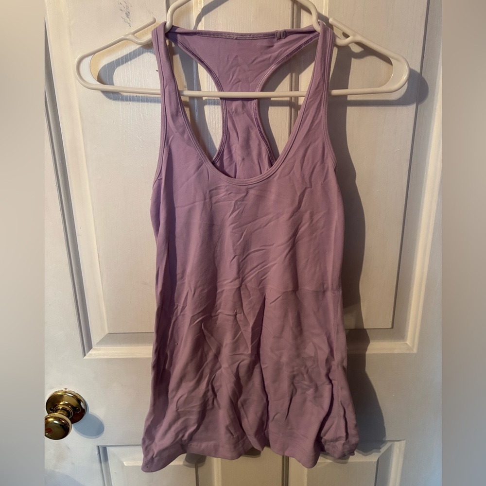 Lululemon Lavender Racerback Tank Top